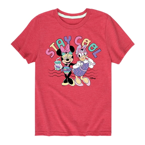 Mickey & Friends - Stay Cool - Toddler And Youth Short Sleeve Graphic T-Shirt