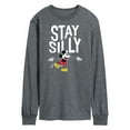 thumbnail image 1 of Mickey & Friends - Stay Silly - Men's Long Sleeve T-Shirt, 1 of 5
