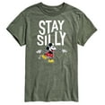 thumbnail image 1 of Mickey & Friends - Stay Silly - Men's Short Sleeve Graphic T-Shirt, 1 of 5
