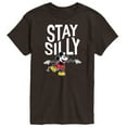 thumbnail image 1 of Mickey & Friends - Stay Silly - Men's Short Sleeve Graphic T-Shirt, 1 of 4