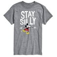 thumbnail image 1 of Mickey & Friends - Stay Silly - Men's Short Sleeve Graphic T-Shirt, 1 of 5
