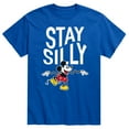 thumbnail image 1 of Mickey & Friends - Stay Silly - Men's Short Sleeve Graphic T-Shirt, 1 of 5