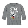 thumbnail image 1 of Mickey & Friends - Stay Silly - Toddler And Youth Long Sleeve Graphic T-Shirt, 1 of 5