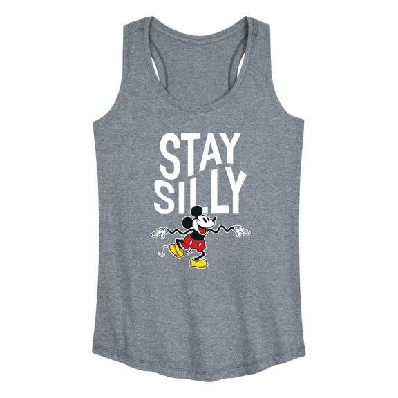 Mickey & Friends - Stay Silly - Women's Racerback Tank Top