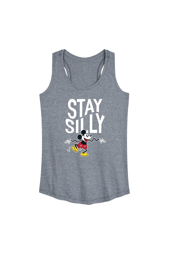 Mickey & Friends - Stay Silly - Women's Racerback Tank Top