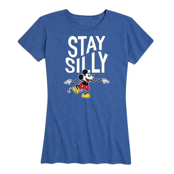 Mickey & Friends - Stay Silly - Women's Short Sleeve Graphic T-Shirt
