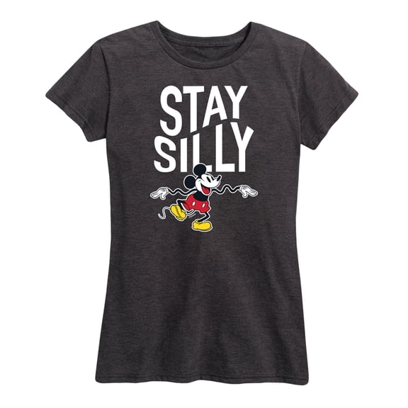 Mickey & Friends - Stay Silly - Women's Short Sleeve Graphic T-Shirt