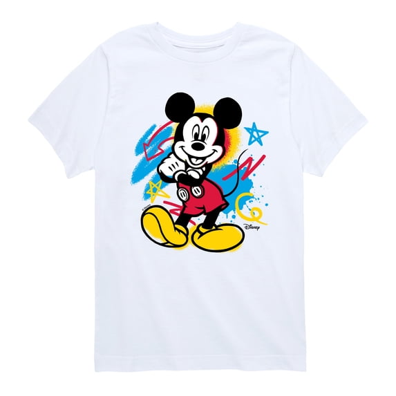 Mickey & Friends - Streetwear - Youth Boys Short Sleeve Graphic T-Shirt