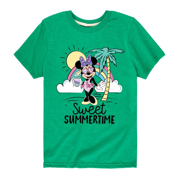 Mickey & Friends - Sweet Summertime - Toddler And Youth Short Sleeve Graphic T-Shirt