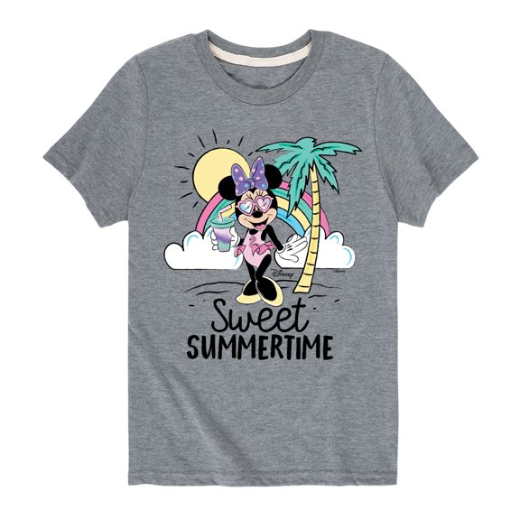 Mickey & Friends - Sweet Summertime - Toddler And Youth Short Sleeve Graphic T-Shirt