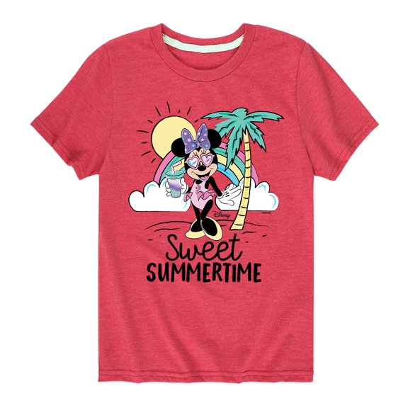 Mickey & Friends - Sweet Summertime - Toddler And Youth Short Sleeve Graphic T-Shirt