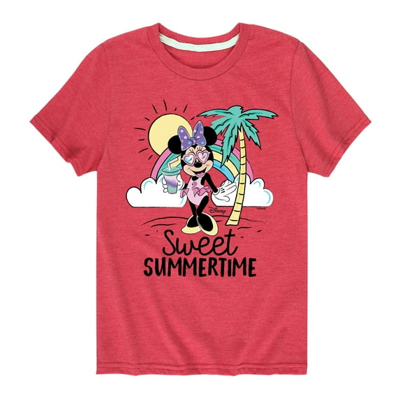 Mickey & Friends - Sweet Summertime - Toddler And Youth Short Sleeve Graphic T-Shirt