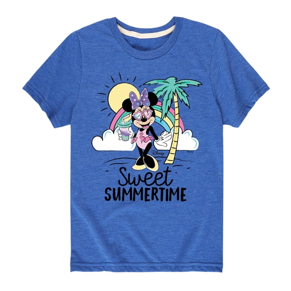 Mickey & Friends - Sweet Summertime - Toddler And Youth Short Sleeve Graphic T-Shirt