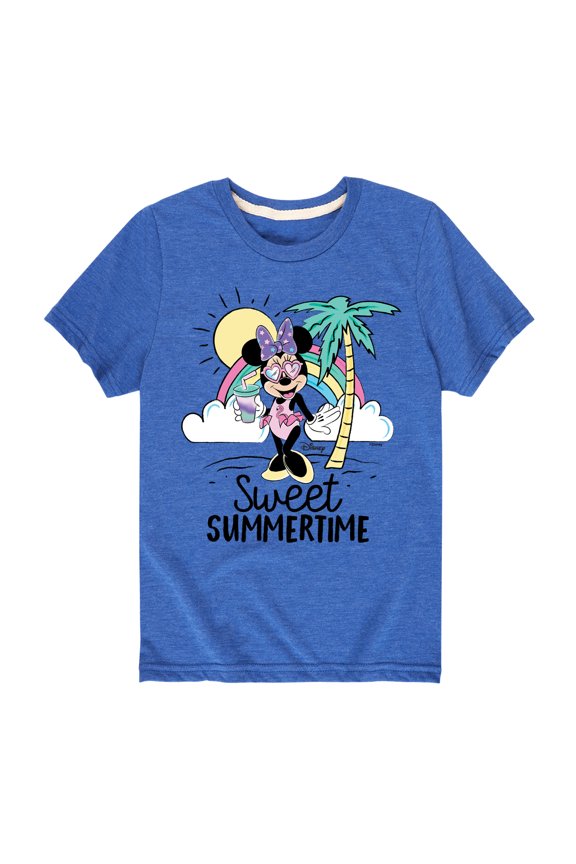 Mickey & Friends - Sweet Summertime - Toddler And Youth Short Sleeve Graphic T-Shirt