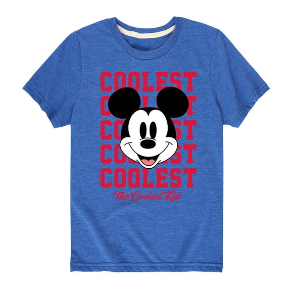 Mickey & Friends - The Coolest Kid - Youth Short Sleeve Graphic T-Shirt