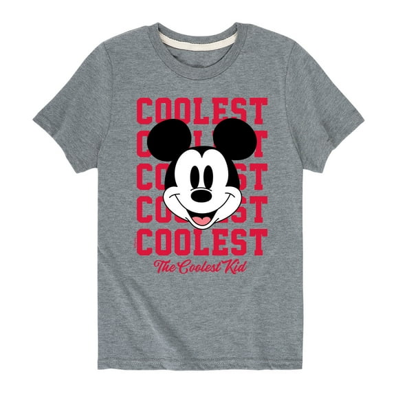 Mickey & Friends - The Coolest Kid - Youth Short Sleeve Graphic T-Shirt