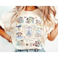 thumbnail image 1 of Mickey & Friends The Happiest Place On Earth T-shirt, Disney Fantasyland Rides Matching Tee, Girl Trip, WDW Disneyland Family Vacation 2025, 1 of 5