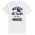 thumbnail image 1 of Mickey & Friends - The One And Only Mickey - Men's Short Sleeve Graphic T-Shirt, 1 of 5