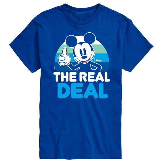 Mickey & Friends - The Real Deal - Men's Short Sleeve Graphic T-Shirt
