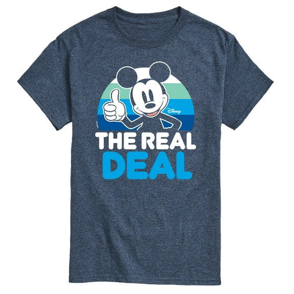 Mickey & Friends - The Real Deal - Men's Short Sleeve Graphic T-Shirt