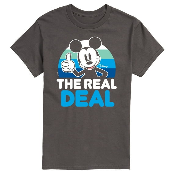 Mickey & Friends - The Real Deal - Men's Short Sleeve Graphic T-Shirt