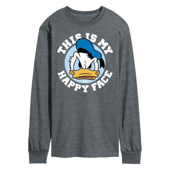 Mickey & Friends - This Is My Happy Face - Men's Long Sleeve T-Shirt