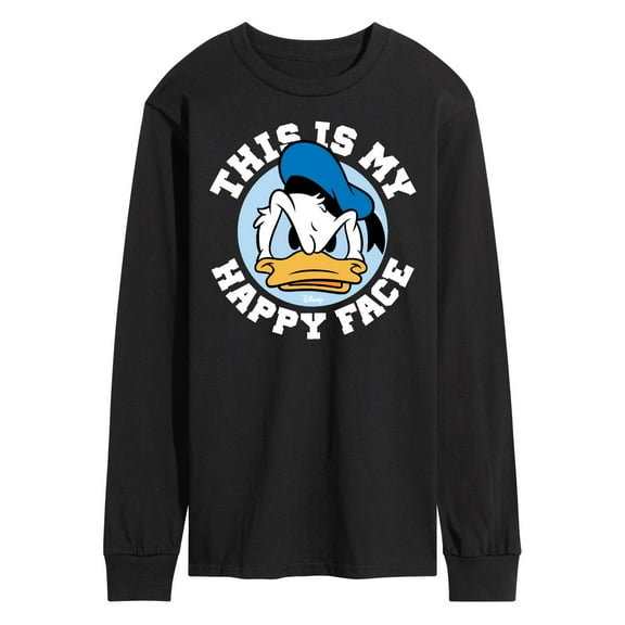 Mickey & Friends - This Is My Happy Face - Men's Long Sleeve T-Shirt