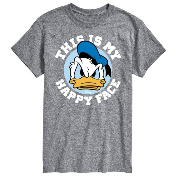 Mickey & Friends - This Is My Happy Face - Men's Short Sleeve Graphic T-Shirt