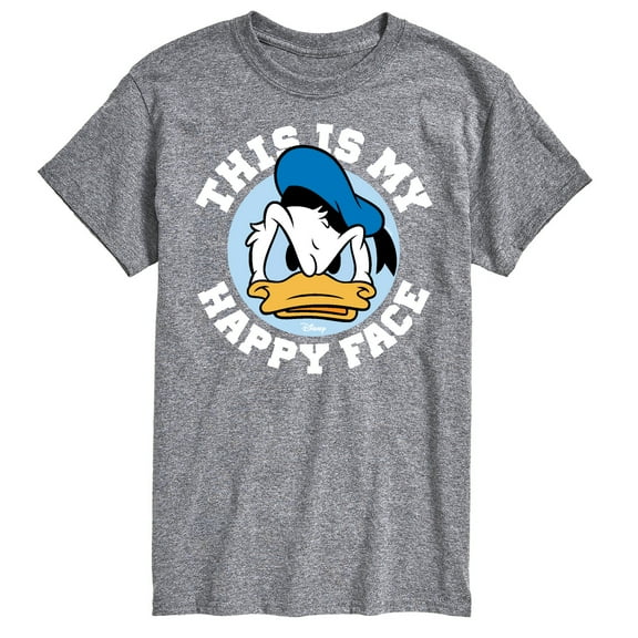 Mickey & Friends - This Is My Happy Face - Men's Short Sleeve Graphic T-Shirt