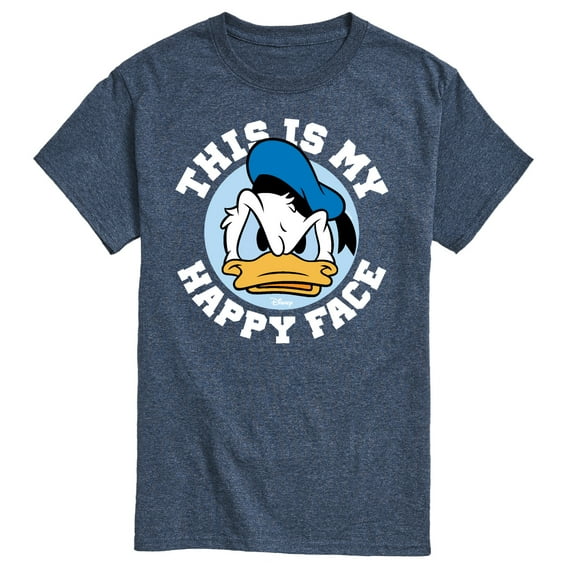 Mickey & Friends - This Is My Happy Face - Men's Short Sleeve Graphic T-Shirt