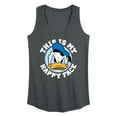 thumbnail image 1 of Mickey & Friends - This Is My Happy Face - Women's Racerback Tank Top, 1 of 5