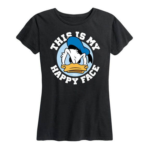 Mickey & Friends - This Is My Happy Face - Women's Short Sleeve Graphic T-Shirt