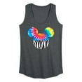 thumbnail image 1 of Mickey & Friends - Tie Dye Zebra Fill - Women's Racerback Tank Top, 1 of 5