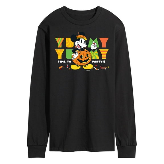 Mickey & Friends - Time To Party - Men's Long Sleeve T-Shirt
