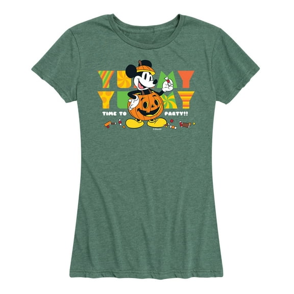 Mickey & Friends - Time To Party - Women's Short Sleeve Graphic T-Shirt
