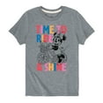 thumbnail image 1 of Mickey & Friends - Time to Ride and Shine - Toddler And Youth Short Sleeve Graphic T-Shirt, 1 of 4