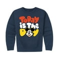 thumbnail image 1 of Mickey & Friends - Today Is The Day - Toddler And Youth Crewneck Fleece Sweatshirt, 1 of 5
