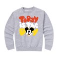 thumbnail image 1 of Mickey & Friends - Today Is The Day - Toddler And Youth Crewneck Fleece Sweatshirt, 1 of 5