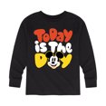 thumbnail image 1 of Mickey & Friends - Today Is The Day - Toddler And Youth Long Sleeve Graphic T-Shirt, 1 of 5