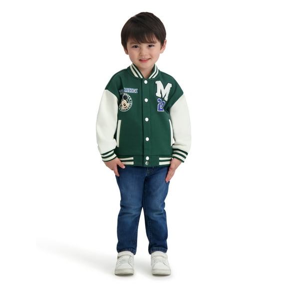 Mickey & Friends Toddler Boy Bomber Jacket, Sizes 12M-5T