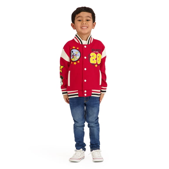 Mickey & Friends Toddler Boy Bomber Jacket, Sizes 12M-5T