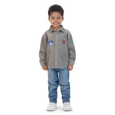 Mickey & Friends Toddler Boy Shacket, Sizes 12M-5T