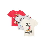 HELLOKITTYFRIENDS PAW Patrol Toddler Boys Graphic Tee with Short Sleeves, 3-Pack, Sizes 12M-5T