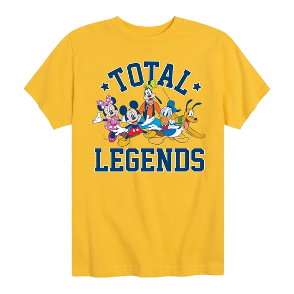 Mickey & Friends - Total Legends - Youth Short Sleeve Graphic T-Shirt