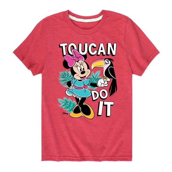 Mickey & Friends - Toucan Do It - Toddler And Youth Short Sleeve Graphic T-Shirt