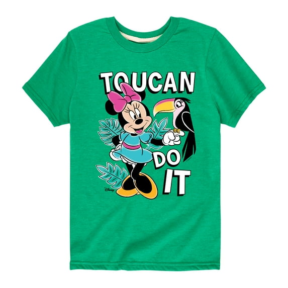 Mickey & Friends - Toucan Do It - Toddler And Youth Short Sleeve Graphic T-Shirt