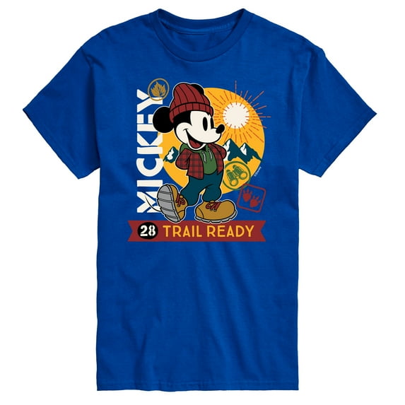 Mickey & Friends - Trail Ready - Men's Short Sleeve Graphic T-Shirt