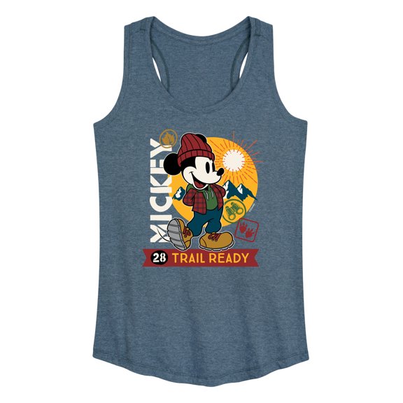 Mickey & Friends - Trail Ready - Women's Racerback Tank Top