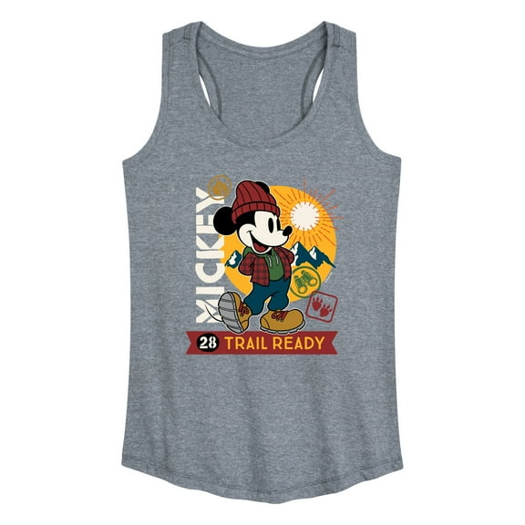 Mickey & Friends - Trail Ready - Women's Racerback Tank Top