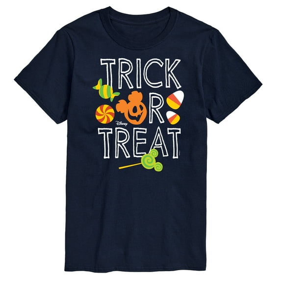 Mickey & Friends -Trick Or Treat - Men's Short Sleeve Graphic T-Shirt